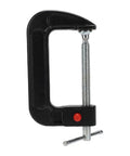 Heavy Duty 4 Inch C Clamp Made From High Carbon Steel With Sliding T Handle For Woodworking Welding And Auto Repair Jobs.