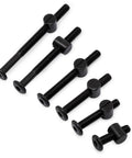 Crib Screws Replacement Set Delta Hex Socket Cap Bolts Barrel Nuts Baby Bed Hardware Replacement Kit, various M6 lengths