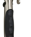 Fury RV Handheld Shower With 5 Spray Settings, Pressure-Boost Tech, Rubber Grip For No Slip, Brushed Nickel Finish