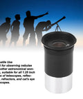 25mm Telescope Eyepiece With Multilayer Coating For Planetary Observation And Star Clusters, 1.25 Inch HD Blue Film Lens