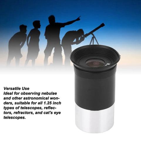 25mm Telescope Eyepiece With Multilayer Coating For Planetary Observation And Star Clusters, 1.25 Inch HD Blue Film Lens