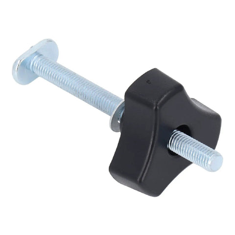 Stainless Steel T Track Knobs Kit With M8x100mm Threaded Bolts, Nuts And Washers For Pro Grade Heavy Duty Woodworking Jigs