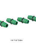 Fix Your Expandable Garden Hose Instantly With This Awesome 4-Pack Repair Kit Designed For 50, 75, Or 100 Feet Twisted Fabric Tubes To Stop Leaks Fast And Get The Yard Wet Again In No Time. 4 green plastic hose repair connectors, 1.18 x 1.18 x 2.68 in