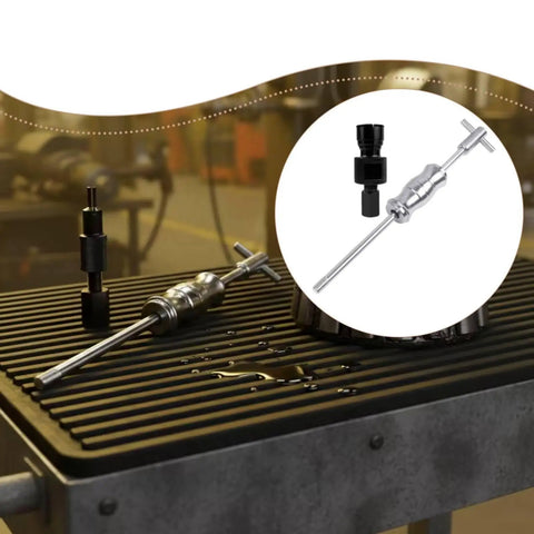 Blind Hole Bearing Puller Extractor Kit Alloy Steel For Bearings 30mm To 32mm Suitable For Mechanics And Home Dudes Wanting Easy Removal Slide Assembly Gives No Sweat When Working Vehicles Or Engines At Home You Deserve Tools For Daily Grinds. alloy steel extractor tool with collet and slide hammer