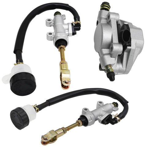 Rear Foot Hydraulic Disc Brake Master Cylinder Caliper Assembly For Chinese ATVs And Dune Buggies Easy Install