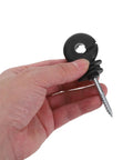 Electric Fence Insulators For Wood Posts With Socket Tool 51Pcs Insulated Fence Hardware Clips For Secure Wire Holding Heavy Duty And Sturdy In Harsh Climates Great For Farm Management And Pastures, black PP insulator with screw