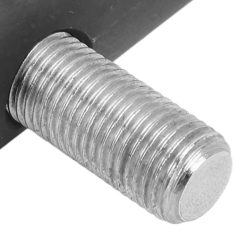 Close-up of a threaded metal component from Heavy Duty Universal Bearing Race Removal Tool Kit For Motorcycles And Small Bearings