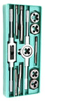 Professional Alloy Steel Tap Die Set In M3 To M12 Metric Sizes For Heavy Machining Jobs Build Strong Threads By Hand Or Machine With Tough Tools That Get The Job Done Smooth And Fast. alloy steel tap and die set in green case