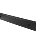 Vertical Cable Management Duct With Cover 0U 3ft Open Slot Finger Duct Wire Raceway for 19 Inch Server Rack