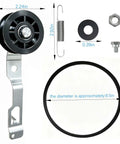 Washing Machine Idler Gear Kit Replacement Part 959P3 for Alliance and Speed Queen with belt tensioner components.