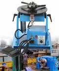 Rock Solid Micro Welding Positioner Turntable with speed control and foot pedal for efficient semi-automatic welding.
