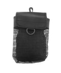 Mesh Diving Bag For Outdoor Diving Equipment Portable Heavy Duty Gear Bag With Water Draining Net Design in black