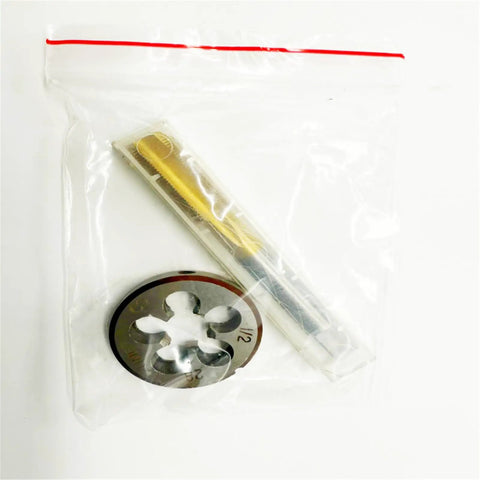 Top Notch Stainless Steel Tap And Die Set With Durable Coating For Machining, Metalworking, And Hand Use Includes Fine Thread Options Case Is Perfect For Pros And DIYers. 40pc taps and die in plastic bag