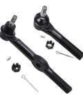 4X4 Front Tie Rods And Track Bar Kit For 1994 1995 1996 1997 Dodge Ram 1500 With Dana 44 Axle Includes Front Inner Outer Tie Rod Ends And Adjusting Sleeves For A Stiffer More Stable Suspension. front tie rods and track bar with sleeves and cotter pins