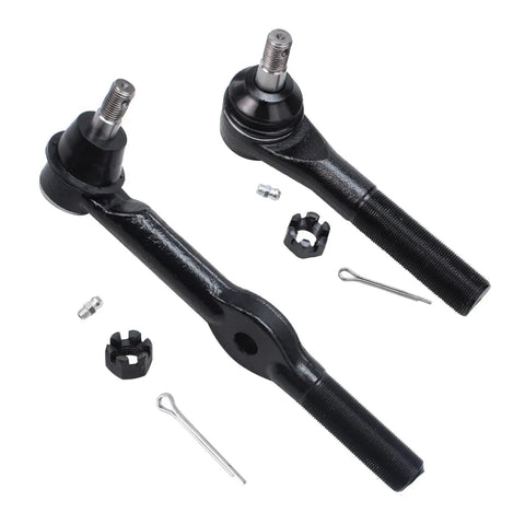 4X4 Front Tie Rods And Track Bar Kit For 1994 1995 1996 1997 Dodge Ram 1500 With Dana 44 Axle Includes Front Inner Outer Tie Rod Ends And Adjusting Sleeves For A Stiffer More Stable Suspension. front tie rods and track bar with sleeves and cotter pins