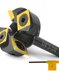 Heavy Duty Slab Flattening Router Bit With One Quarter Inch Shank One And One Quarter Inch Cutting Diameter Two Plus Two Pro Grade