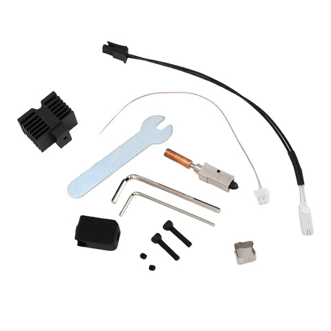 Heavy Lifter Ceramic Heating Cylinder Hotend Kit For Qidi X Plus Max Smart 3D Printers With Hardened Steel Nozzle Providing No Sweat Temperature Stability And Smooth Operator Extrusion On Demand