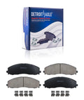 Beefed-Up Front Brake Kit For Ford F-250 Super Duty 2012-2022 And F-350 Super Duty 2013-2022 with ceramic brake pads displayed