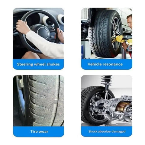 Heavy Duty Wheel Balancer Machine Built With Raw Copper Motor Core And Lab Grade Precision To Eliminate Steering Jitter and deliver flawless highway glide highlights steering issues.