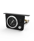 Air Gauge Control Kit With Paddle And Air Fittings For Air Bag Suspension, 0-200 PSI Range, In Cabin Button Control