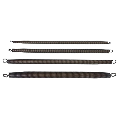 Heavy Duty Manual PVC Pipe Bender Spring Set Fits 16mm To 32mm Wire Tube Conduit, four durable steel bending coils.