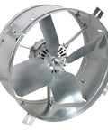 Gable Mount Attic Ventilator With 14 Inch Blade And 2.6 Amp Motor, Thermostat Controlled Exhaust Fan For Up To 1850 Sq Ft