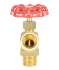 Brass Boiler Drain Valve For Residential Plumbing And Heating Systems 3/4 Inch Inlet To 3/4 Inch Outlet MIP To Sweat Connection