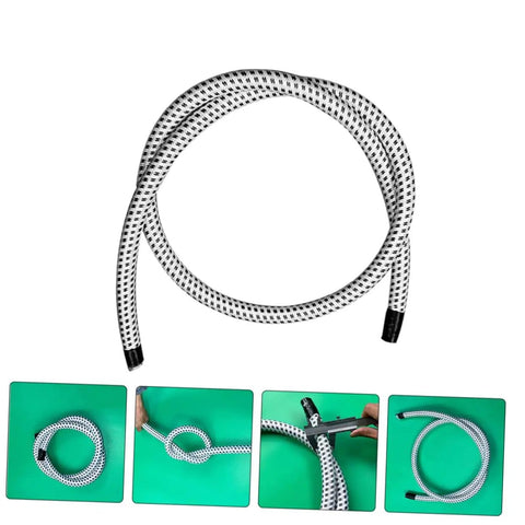 Extended Length PVC Nylon Steam Hose For High Temperature Garment Steamers Replacement Tube heavy duty and flexible design