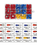 280 Piece Insulated Cable Connector Kit With Ring Lugs Spade Butt Fork Terminals Assorted Crimp Rolled Set