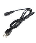 Power cord for 24V 6A Lithium Battery Charger For Electric Pallet Jacks A1017 And A1034 Safe Fast Charging With Smart Safety Chip.