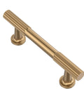 Champagne Bronze Cabinet Pulls Set Of 10, 3 Inch Hole Centers Cabinet Handles For Cabinets And Drawers, Kitchen Furniture Hardware AL3095BRG