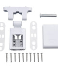Heavy Duty Aluminum Casement Flag Hinge For Plastic And Steel Doors, High Security Sash Hinge components, white finish