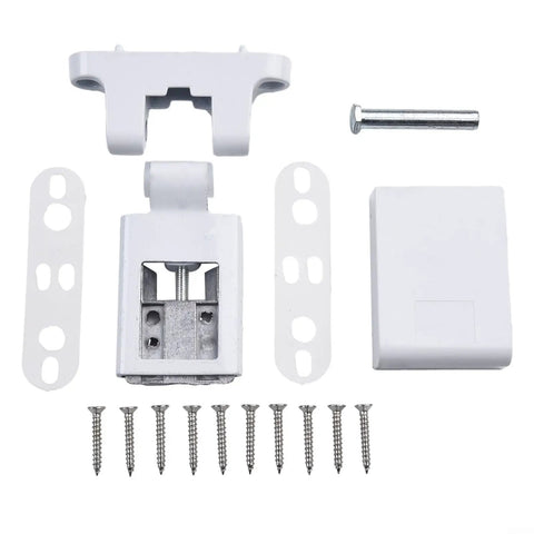 Heavy Duty Aluminum Casement Flag Hinge For Plastic And Steel Doors, High Security Sash Hinge components, white finish