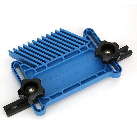 Adjustable Woodworking Featherboard Set Boss Level Fence Control Guide For Table Saw And Router Table Stackable Safety Push Block profile view