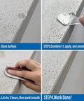 DIY Countertop Repair Kit For Granite Marble Quartz And More Chips Scratches Nicks Fixes Deep Gouges On Natural Stone instructions