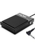 Compact All Metal Sustain Pedal For Keyboards Digital Pianos Synthesizers Tone Modules And Drum Machines With Quarter Inch Jack