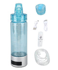 Hydrogen Water Bottle With Sprayer For Direct Inhalation Portable 400ml Hydrogen Rich Cup with accessories