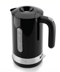 Rapid Fire 1500W Electric Kettle With 1.8 Liter Capacity Bpa Free Build showing sleek black design and touch lid.