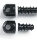 Sling Swivel Wood Screw Set For Bolt Action Rifles With One Half Inch And Three Quarter Inch Screws In Black Finish Includes Fore End Base White Spacers And Easy Install Instructions Model 25200