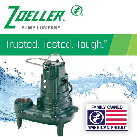 Waste Mate 267 Sewage Pump Half Horsepower Submersible Heavy Duty For Sewage Effluent Or Dewatering with branding