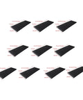 Heavy Duty Dust Shield Cloth For Milling Machines, Three Proof Flat Accordion Bellows Cover, 150mm fit, various sizes shown