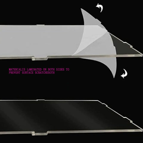 Clear Acrylic Display Case For Lego 75396 Airship And Crater Model, Dustproof And Waterproof Protection, protective lamination feature
