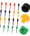 Alligator Clip Test Probes Set 20 Pack Mini Test Grabbers For Digital Multimeters DIY Friendly Pro Grade Electrical Testing