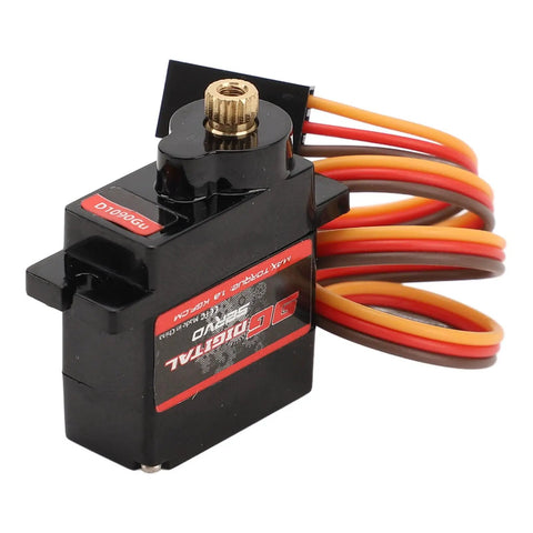 Lightweight 9G Servo Motor Kit With Heavy Duty Copper Gears built for nimble RC cars, featuring precision control and copper gears.