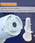 Straight Shot Upgrade Hella Tough Washer Upper Agitator Replaces W10836692 close-up, heavy-duty plastic, designed for Whirlpool, Maytag, Kenmore.