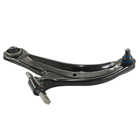 2-Piece Front Lower Control Arm Set with Ball Joint and Bushing Assembly for 2007-2012 Nissan Sentra, single arm detail view