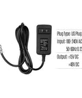 Universal 15V DC Or 48V DC Power Adapter For Mixing Consoles With 4 Pin Round Connector 100-240V AC Input 230mA Output Replacement Charger