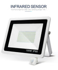 JUDYSSY Motion Sensor Led Floodlight 10-100W, 800-8000Lm Led Security Light IP with infrared sensor and adjustable angle.