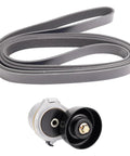 Heavy Duty Serpentine Belt Tensioner Kit Keeps Engine Bay Rolling Smoothly And Stops Noises While You Ride Home From Work Every Day Without Stress Or Breakdown Risk This Sick Set Saves Cash Money Guarantees Tight Fit For Years Fits 1015K6 And 25212, belt and tensioner