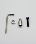 Tools and components for Machined CNC Aluminum Spinner For RC Airplane 3.5 Inch 89mm 3 Blade Propeller Hub Silver Finish